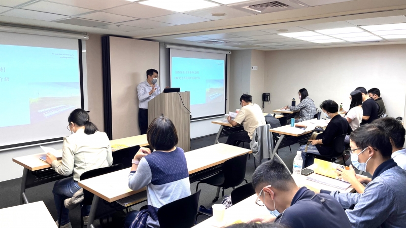 **林彥碩 技術長 講授「壽險(證券)企業參與(支援)PPP的作為與案例介紹」