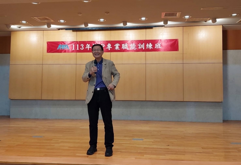 **協會張副理事長致詞