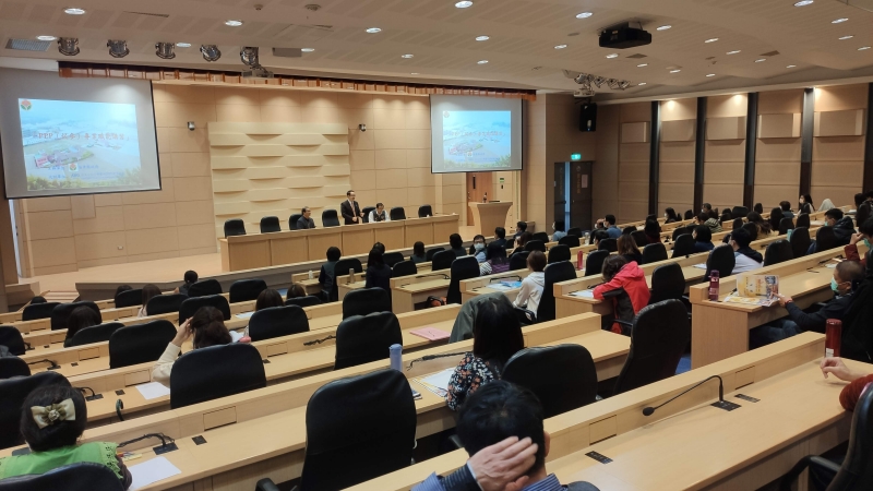 **APPPA 何理事長致詞感謝苗栗縣政府的邀請
