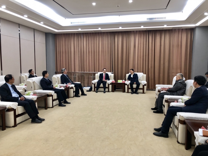 與平潭區管委主任及相關幹部座談，溝通意見，了解詳細方案內容