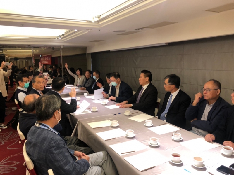 **推選新任理事長-葉匡時、副理事長-張璠、江正治、洪英正