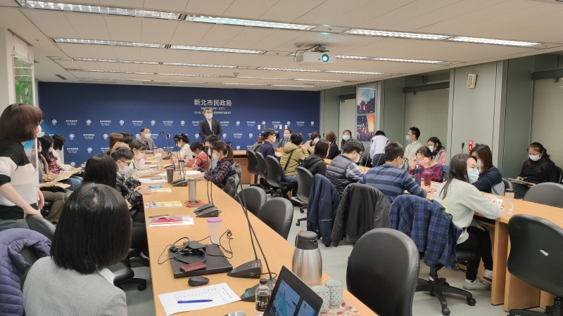 **新北市政府財政局 李泰興局長主持致詞