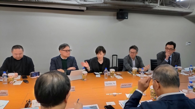 **協會成員與日本訪賓交流及經驗分享