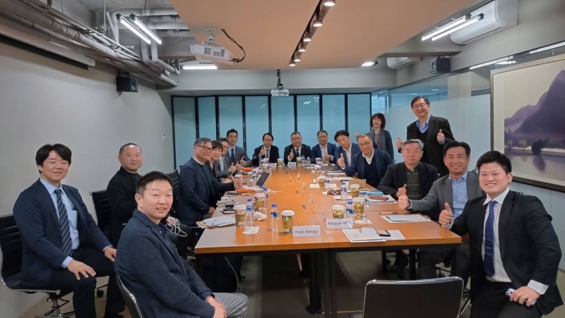 **協會成員與日本訪賓大合照