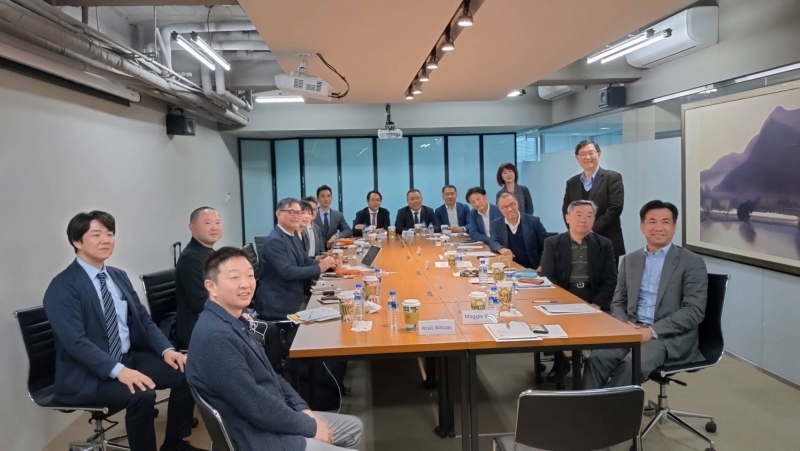 **協會成員與日本訪賓交流及經驗分享