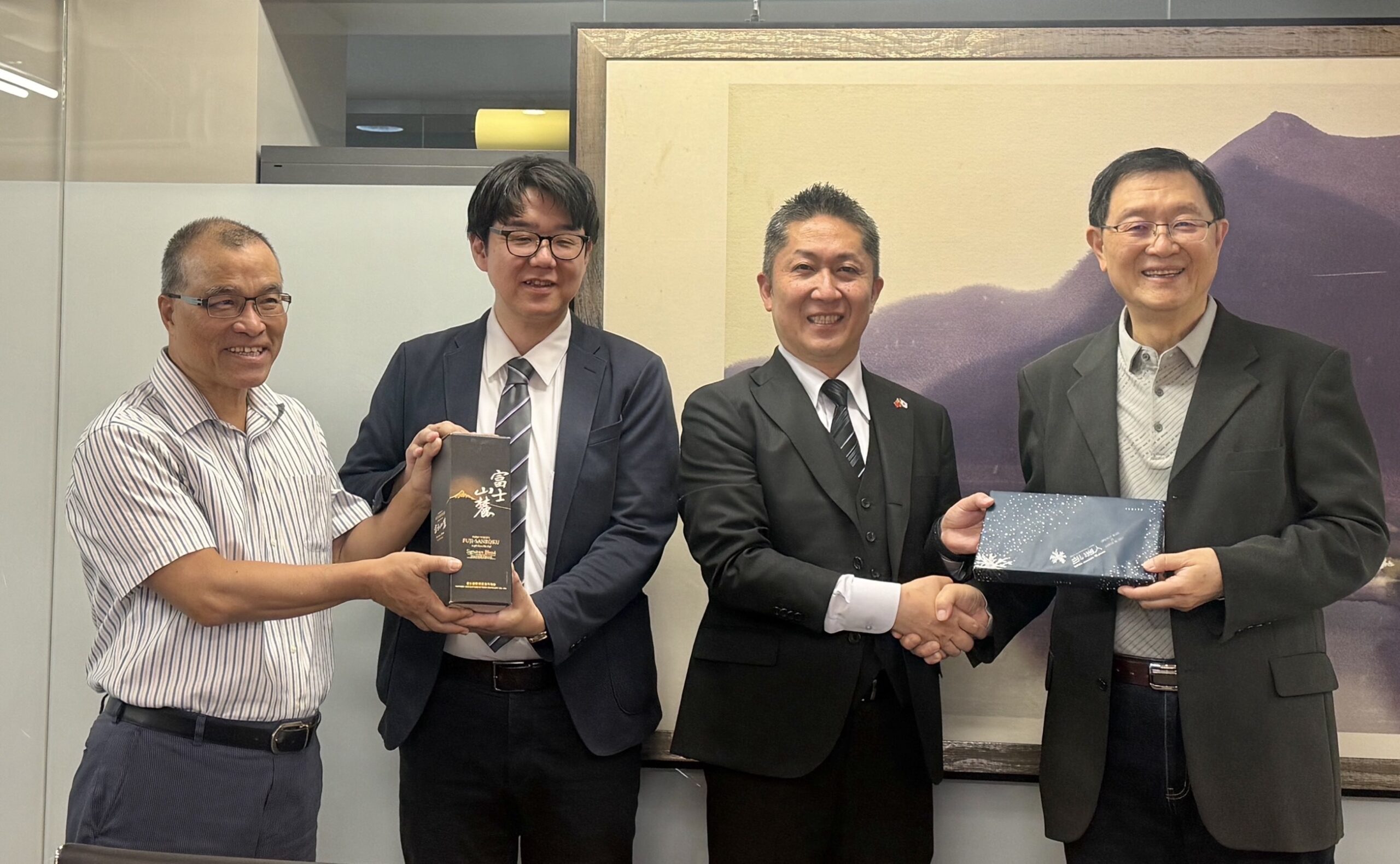 日本佐野機工有限會社訪賓拜會